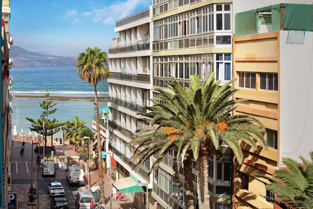 Seaview Studio Apartment Canteras Las Palmas de Gran Canária Exterior foto